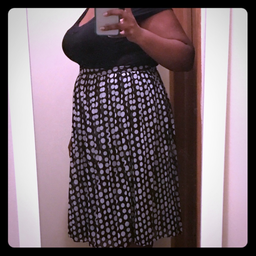 Coldwater Creek Pleated Skirt